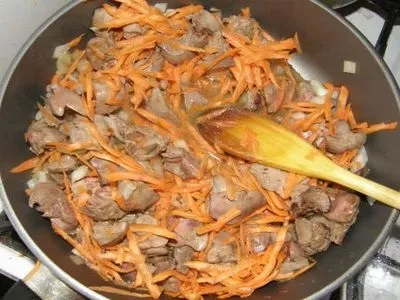 Куряча печінка в сметані рецепти приготування з фото (печінка) Куряча печінка в сметані рецепти приготування з фото