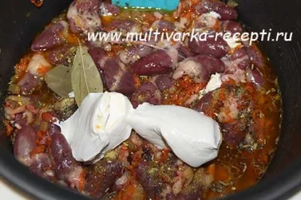 Курячі сердечка в мультиварці