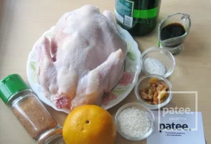 Курка з апельсинами в шампанському - рецепт з фотографіями - patee (курка) Курка з апельсинами в шампанському - рецепт з фотографіями - patee