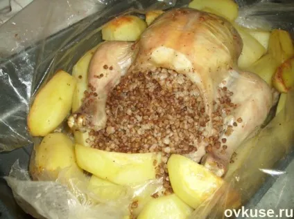 Курочка в рукаві - прості рецепти (рукаві) Курочка в рукаві - прості рецепти