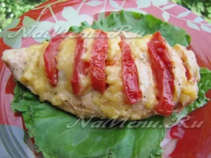Куряче філе, запечене в фользі (сиром Куряче філе) Куряче філе, запечене в фользі