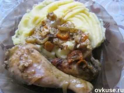Курочка в рукаві - прості рецепти (стегна блюдо прибираємо петрушку) Курочка в рукаві - прості рецепти