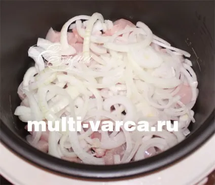 Курка з квасолею і овочами в мультиварці (овочами) Курка з квасолею і овочами в мультиварці