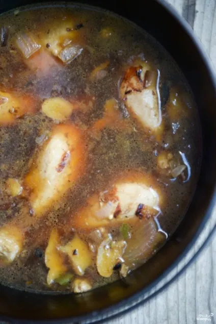 Курячий суп з овочами - покроковий рецепт з фото на (кулінари) Курячий суп з овочами - покроковий рецепт з фото на