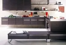 Кухня в стилі хай тек фото дизайну інтер'єру, сучасні кутові і маленькі (сучасні) Кухня в стилі хай тек фото дизайну інтер'єру, сучасні кутові і маленькі