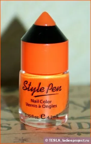 Лак для нігтів (відтінок № 113 orange sunset) від style pen - відгуки, фото і ціна (мас-маркет) Лак для нігтів (відтінок № 113 orange sunset) від style pen - відгуки, фото і ціна