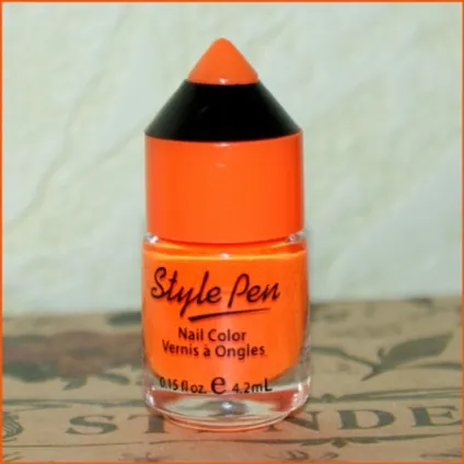 Лак для нігтів (відтінок № 113 orange sunset) від style pen - відгуки, фото і ціна (лак для нігтів) Лак для нігтів (відтінок № 113 orange sunset) від style pen - відгуки, фото і ціна