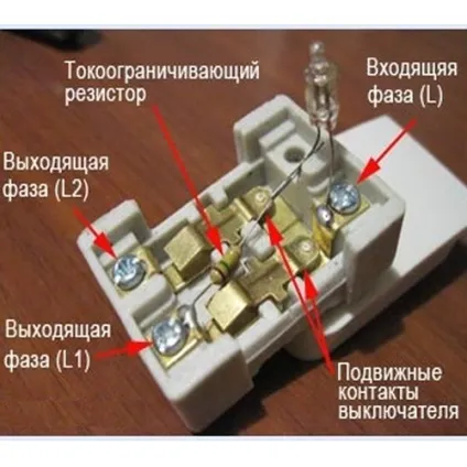 Лампи і вимикачі з індикаторами - рішення проблем з мерехтінням, корисні статті