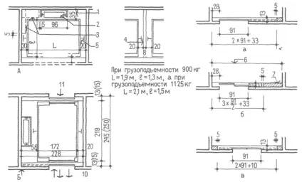 Ліфти житлових будинків, проектування житлових будинків (ліфти) Ліфти житлових будинків, проектування житлових будинків