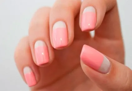 Місячний манікюр 52 фото новинок (фото) Місячний манікюр 52 фото новинок