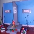 макет вулкана
