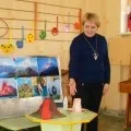 макет вулкана