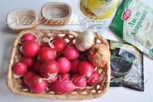 Маринована редиска на зиму, рецепт з фото (перець горошком) Маринована редиска на зиму, рецепт з фото