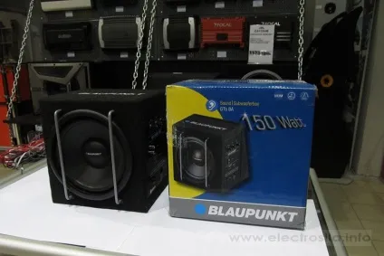 Малий та молодецький - активний сабвуфер blaupunkt gtb 8 a - студія автозвуку Електросила, киев (автозвук) Малий та молодецький - активний сабвуфер blaupunkt gtb 8 a - студія автозвуку Електросила, київ