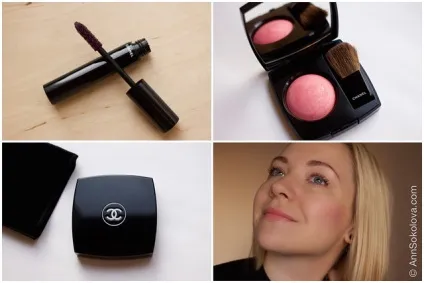 Макіяж з тушшю chanel - prune і рум'янами rose glacier (prune) Макіяж з тушшю chanel - prune і рум'янами rose glacier