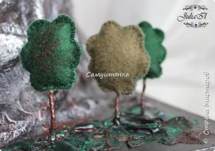 Макет вулкана, країна майстрів