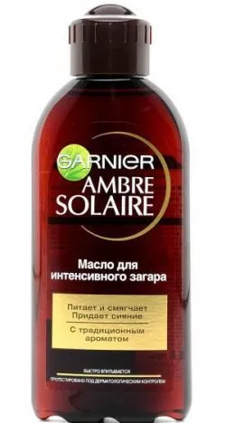 Масло для інтенсивної засмаги garnier відгуки, ціна (Масло засмаги Гарн'єр) Масло для інтенсивної засмаги garnier відгуки, ціна