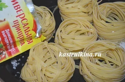 Майстер-клас по варінню гнізд з макаронів (як правильно зварити макаронні гнізда) Майстер-клас по варінню гнізд з макаронів