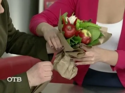 Майстер-клас по букету з овочів своїми руками робимо крок за кроком з фото