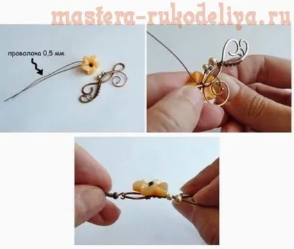 Майстер-клас з техніки wire wrap крапельки на дроті (wrap) Майстер-клас з техніки wire wrap крапельки на дроті