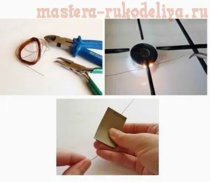 Майстер-клас з техніки wire wrap крапельки на дроті (wire) Майстер-клас з техніки wire wrap крапельки на дроті