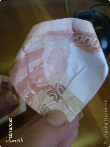 Мк троянди з грошових купюр, країна майстрів (купюр) Мк троянди з грошових купюр, країна майстрів