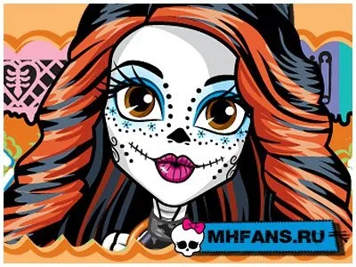 Монстр хай скеліта Калаверас (skelita calaveras)