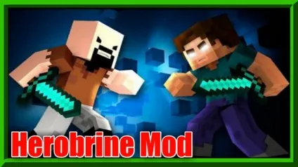 Мод herobrine v1