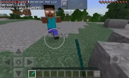Мод herobrine v1