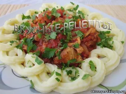 М'ясо з картопляним пюре - рецепт з фото, смачні рецепти (картопля з м'ясом) М'ясо з картопляним пюре - рецепт з фото, смачні рецепти