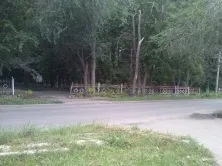 Немає пішохідного переходу (проїзду Лососінского шосе) Немає пішохідного переходу
