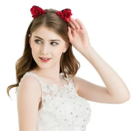 Ободок з вушками (60 фото) вуха Міккі Мауса і котячі, модні віяння аніме, обідки з вушками вовка і (вушками) Ободок з вушками (60 фото) вуха Міккі Мауса і котячі, модні віяння аніме, обідки з вушками вовка і