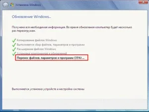 Перевстановлення windows 7 без втрати даних (даних) Перевстановлення windows 7 без втрати даних