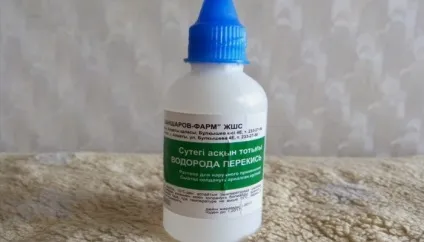 Перекис водню в ніс для промивання при нежиті і гаймориті (застосуванні перекису водню) Перекис водню в ніс для промивання при нежиті і гаймориті