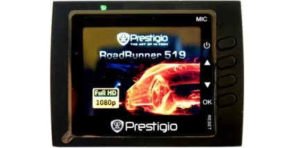 Огляд відеореєстратора prestigio roadrunner 519