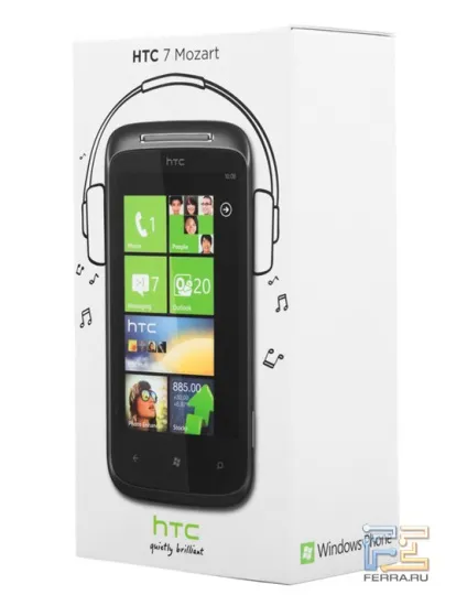 Огляд смартфона htc mozart