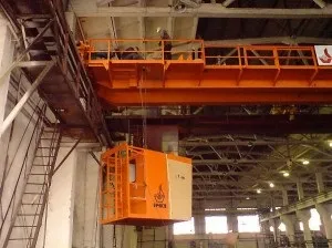 Опис пристрою мостового крана, все про спецтехніці