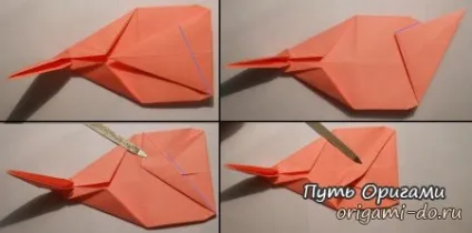 Орігамі єдиноріг - детальна схема збирання - шлях орігамі (прекрасне) Орігамі єдиноріг - детальна схема збирання - шлях орігамі