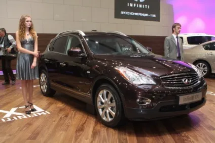 Опис автомобіля infiniti ex35 (колесо знаходиться правого боку) Опис автомобіля infiniti ex35