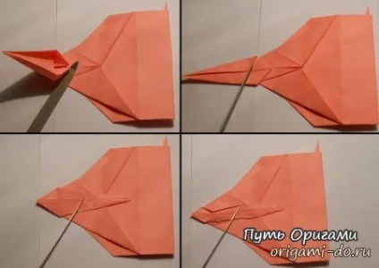 Орігамі єдиноріг - детальна схема збирання - шлях орігамі (зможемо) Орігамі єдиноріг - детальна схема збирання - шлях орігамі