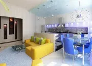 Освітлення кухні, дизайн кухні, фото, ідеї інтер'єру (їдальня) Освітлення кухні, дизайн кухні, фото, ідеї інтер'єру