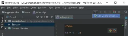 Налагодження php-коду за допомогою xdebug в phpstorm 2017