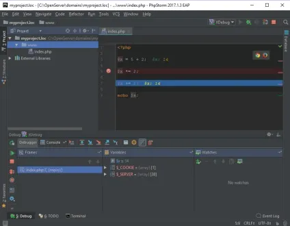 Налагодження php-коду за допомогою xdebug в phpstorm 2017