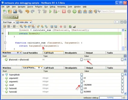 Налагодження вихідного коду php в ide netbeans для редактора php (вихідного) Налагодження вихідного коду php в ide netbeans для редактора php