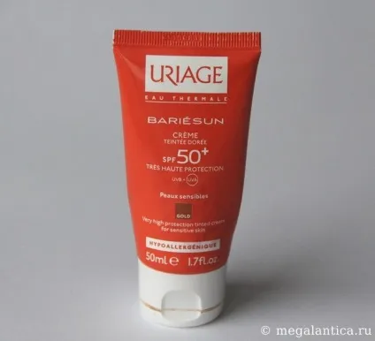 Відгуки про косметику Урьяж (uriage) тональний сонцезахисний крем bariesun spf 50 для особи і тіла, (Урьяж) Відгуки про косметику Урьяж (uriage) тональний сонцезахисний крем bariesun spf 50 для особи і тіла,