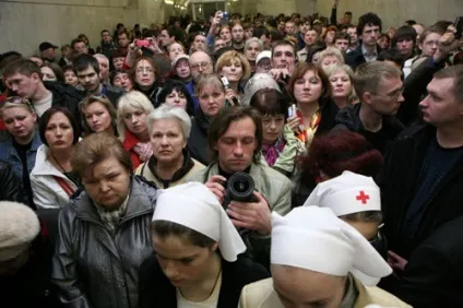 Патріарх служив в метро