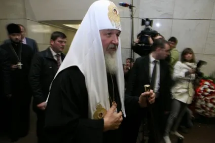 Патріарх служив в метро