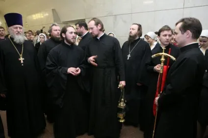 Патріарх служив в метро