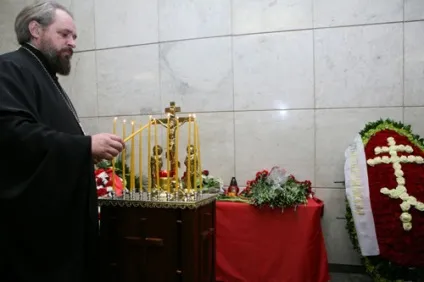 Патріарх служив в метро