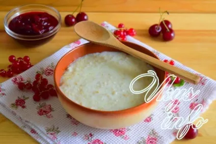 Вівсяна каша в мультиварці на молоці - рецепт з фото (мультиварці) Вівсяна каша в мультиварці на молоці - рецепт з фото